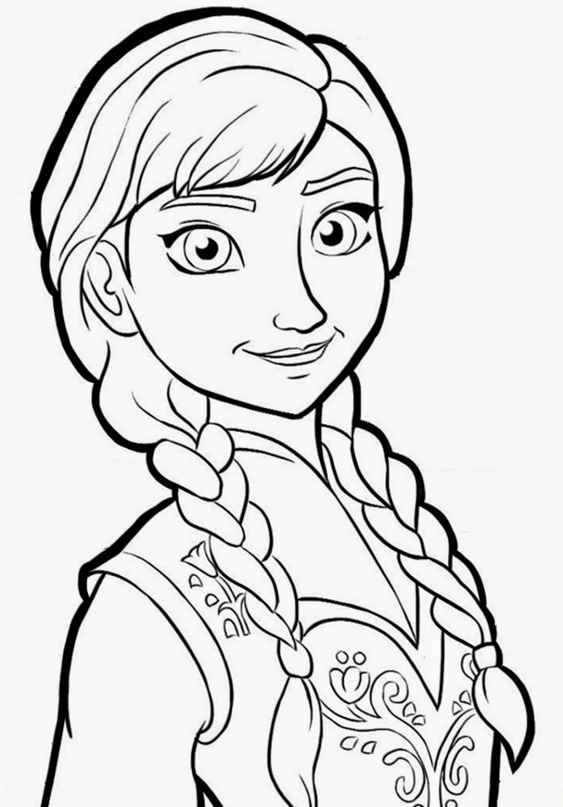 Elsa Dibujos de Frozen para colorear - Rincon Util