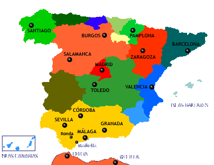 Comunidades Autonomas Espana