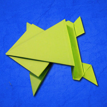 Rana Origami Rana de papel