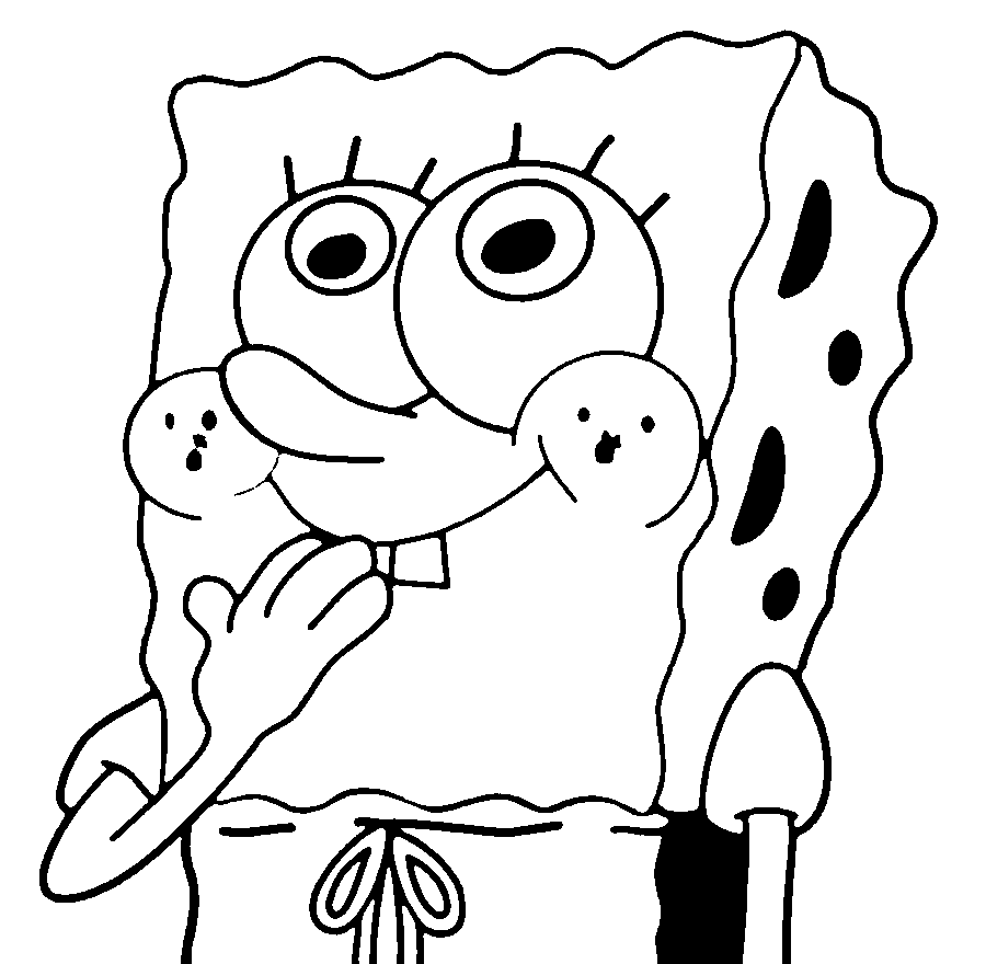 Dibujos para colorear de Bob Esponja