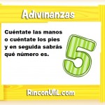 Adivinanza numero 5 para niños