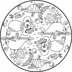 Peces Dibujos para colorear
