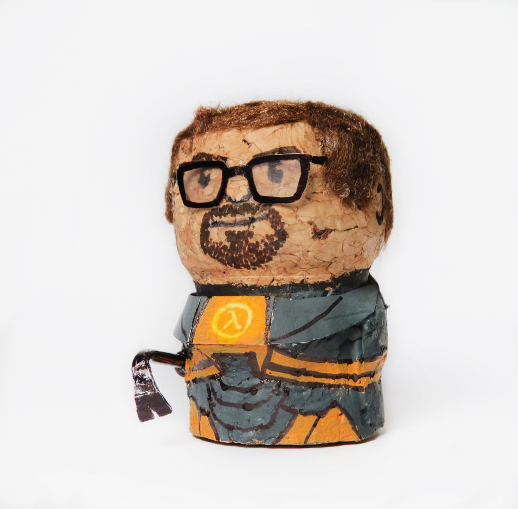 Gordon Freeman Corcho botella