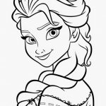 Frozen Dibujos de Elsa para colorear