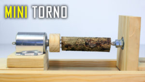 Torno casero para madera